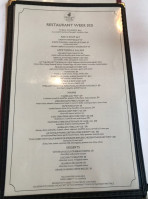 The Pelican Club Restaurant & Bar menu