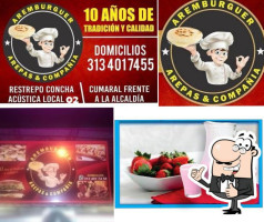 Aremburguer Arepas Cia food