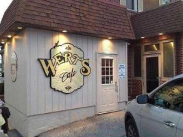 Wert's Cafe outside