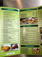 Bank's Thai Chinese Food menu