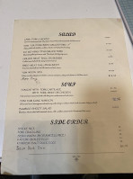 Thai Kitchen menu