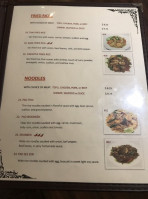 Kacha Thai menu