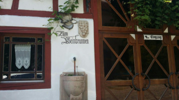 Zum Weinbrunnen outside