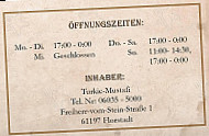 Buergerhaus Nieder-florstadt menu
