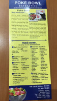 Poke Bowl (federal Hill) menu