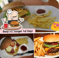 Burp Art Burger food