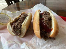 Abner's Cheesesteaks food