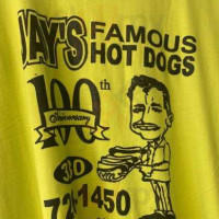 Jay's Famous Hot Dogs menu