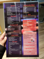 Red Bowl menu