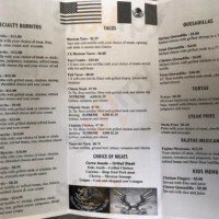 Don Ramon's Taco Shop menu