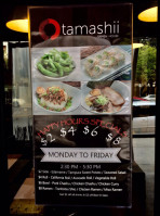Tamashii Ramen House food