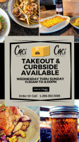 Caci Wood-fired Grill food