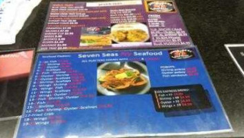 Seven Sea's Crab House menu