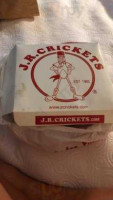 The Original J.r. Crickets In Midtown Atlanta menu