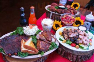 Monroe's Smokehouse -b-q Catering food