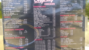 Chipley Chicken menu