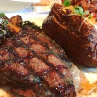 City Range Steakhouse Grill food