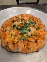 Tasty Indian Pizza food