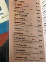 Dog Daze Gourmet Hot Dogs menu