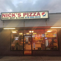 Nick's Pizza Roast Beef And Subs inside