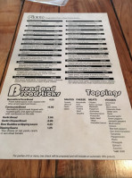 Bennidito's Brewpub menu