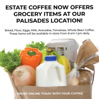 Estate Coffee food