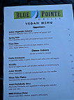 Blue Pointe Grille menu