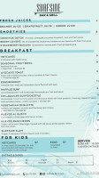 Surf Side Grill menu