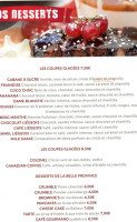 P'tit Québec Café Officiel menu