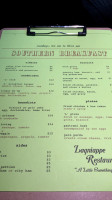 Lagniappe Amelia Island menu