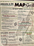 Map Brewing Company menu