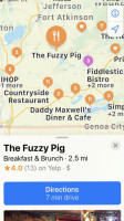 The Fuzzy Pig food