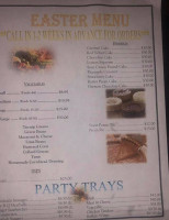 The Country Kitchen On Wheels/ Food Truck menu