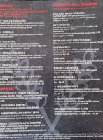 The Red Barn Restaurant And Brewery menu