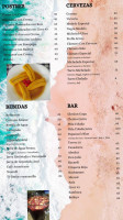 Papanoa's Mariscos Ostras menu
