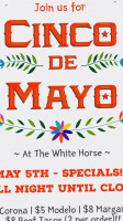 The White Horse Tavern menu