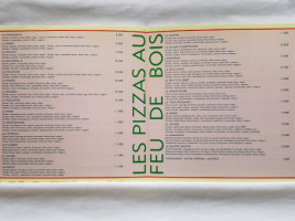 Coco Loco menu