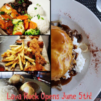 Lava Rock Bar Grill food