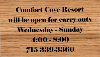 Comfort Cove Resort Grill food