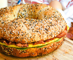 Bagel Works food