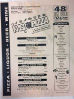 Krisp Pizza menu