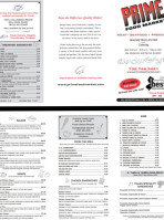 Prime Food Market menu