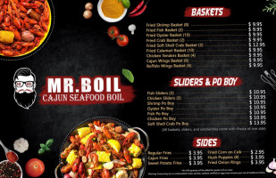 Mr. Boil Cajun Seafood Poke Bowl food