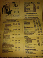 J L Homestyle Deli menu