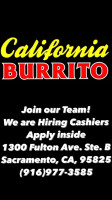 California Burrito Mexican Food #5 food
