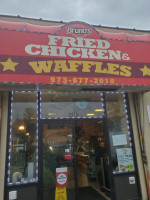 Bruno's Fried Chicken Waffles food