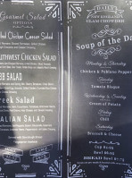 Sourdough Co menu