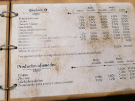 Orellas Rua Da Paz menu