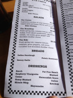 Downtown Drug Soda Shop menu