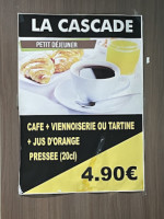 La Cascade food